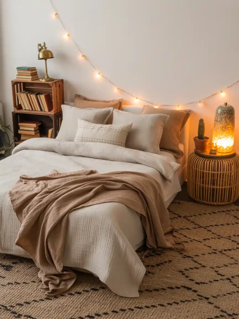 Try a Mismatched Bedside Setup