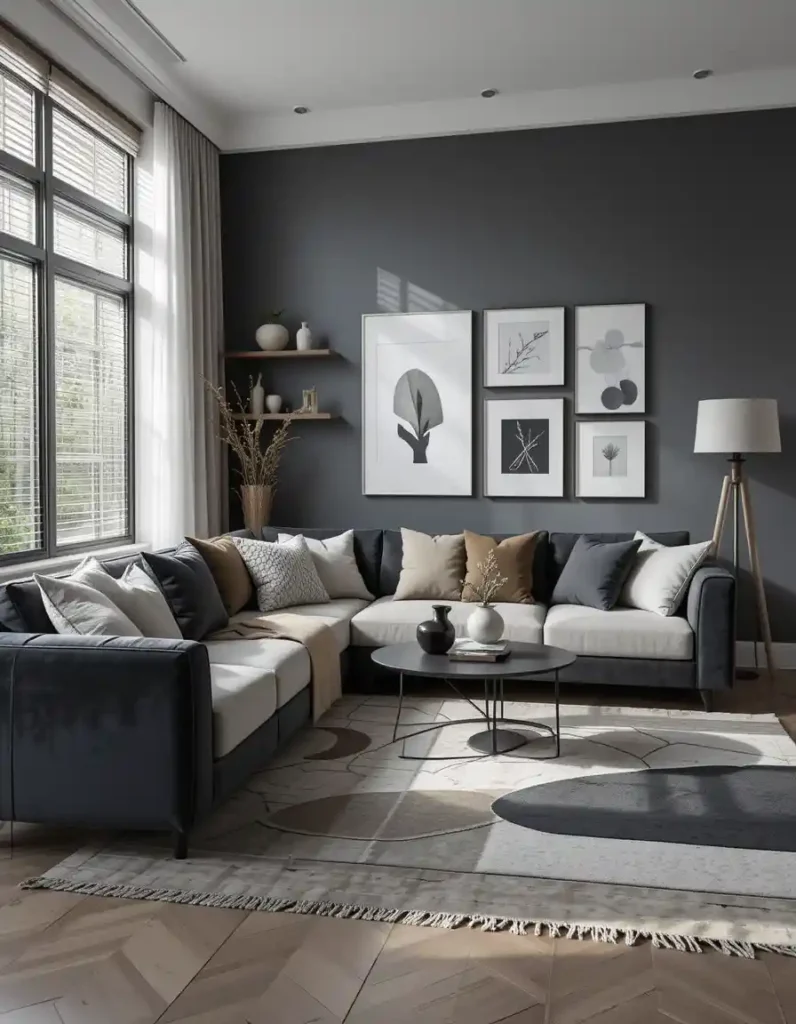 Two-Tone Corner Sofas That Break the Monotony