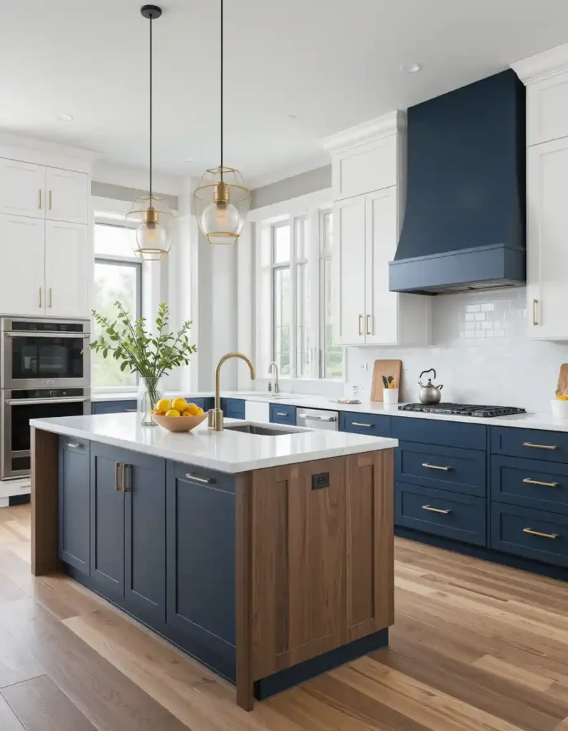 . Two-Toned Cabinets 