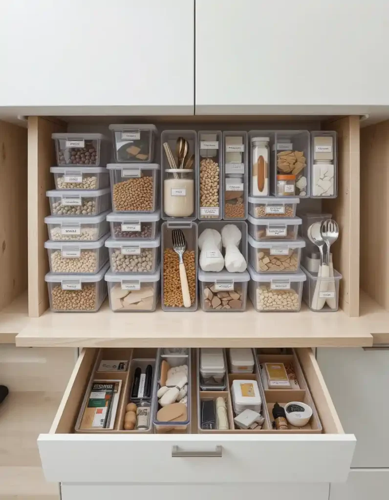Use Clear Containers to See What Youâre Actually Hoarding