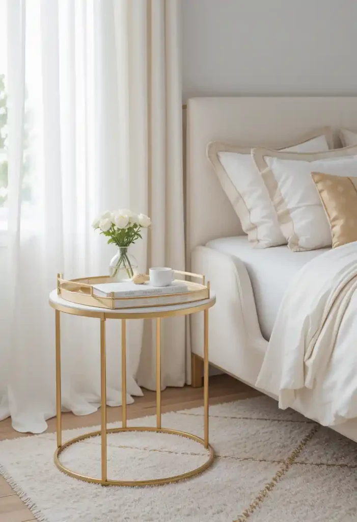 Use Gold Accent Furniture Pieces