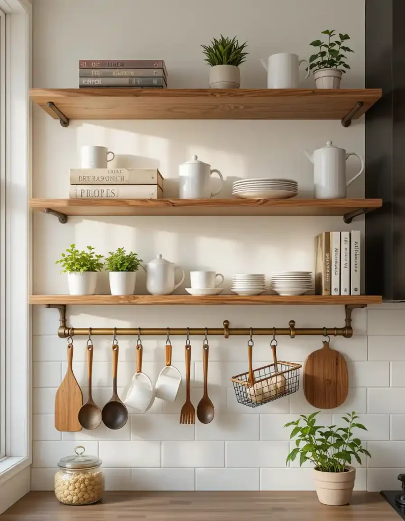 Use Hooks & Rails to Free Up Shelf Space