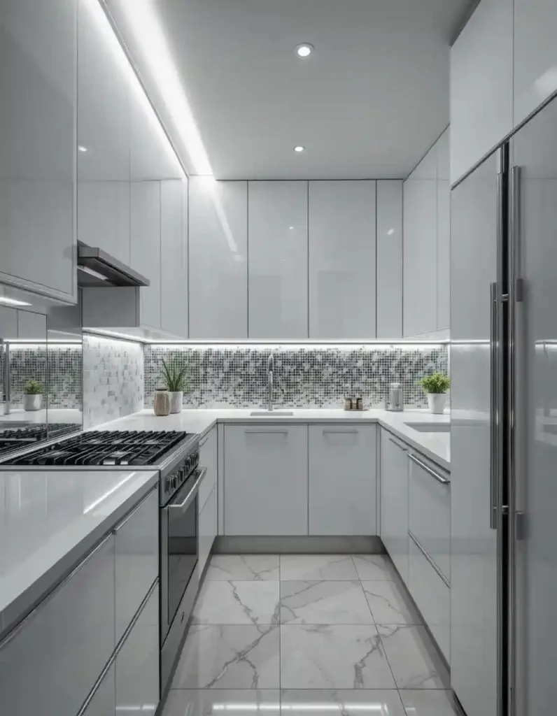 Use Mirrors or Gloss Finishes for Instant Space Magic