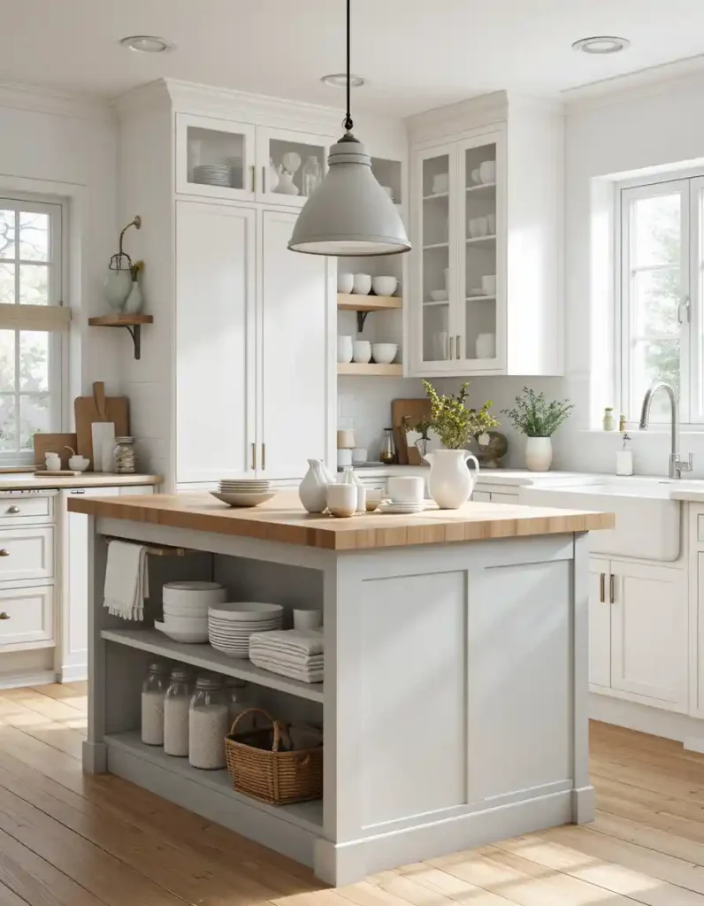 Use Open Shelving for Everyday Essentials