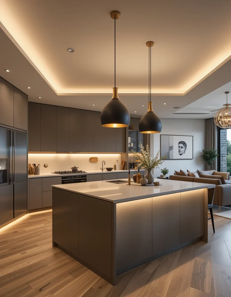 Use Pendant Lighting to Create Zones