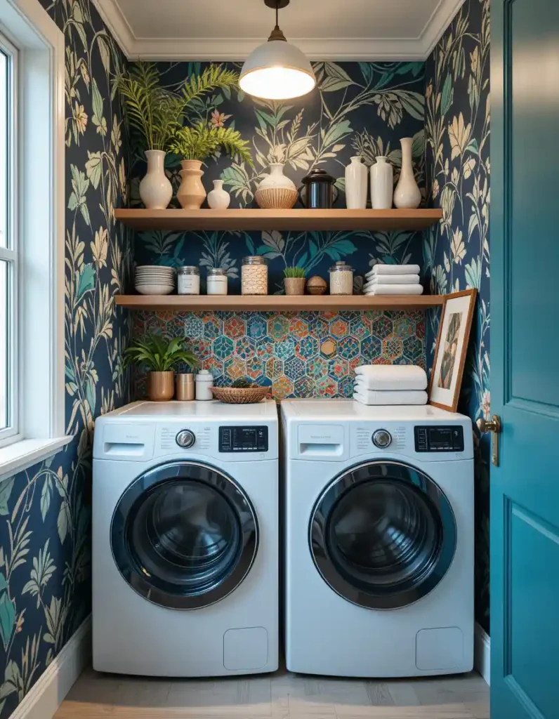 Use Wallpaper or Tile to Add Big Personality