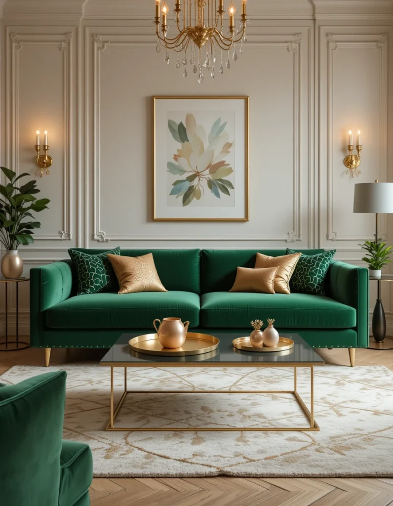 Work in Brass and Gold Metallics for a Luxe Look