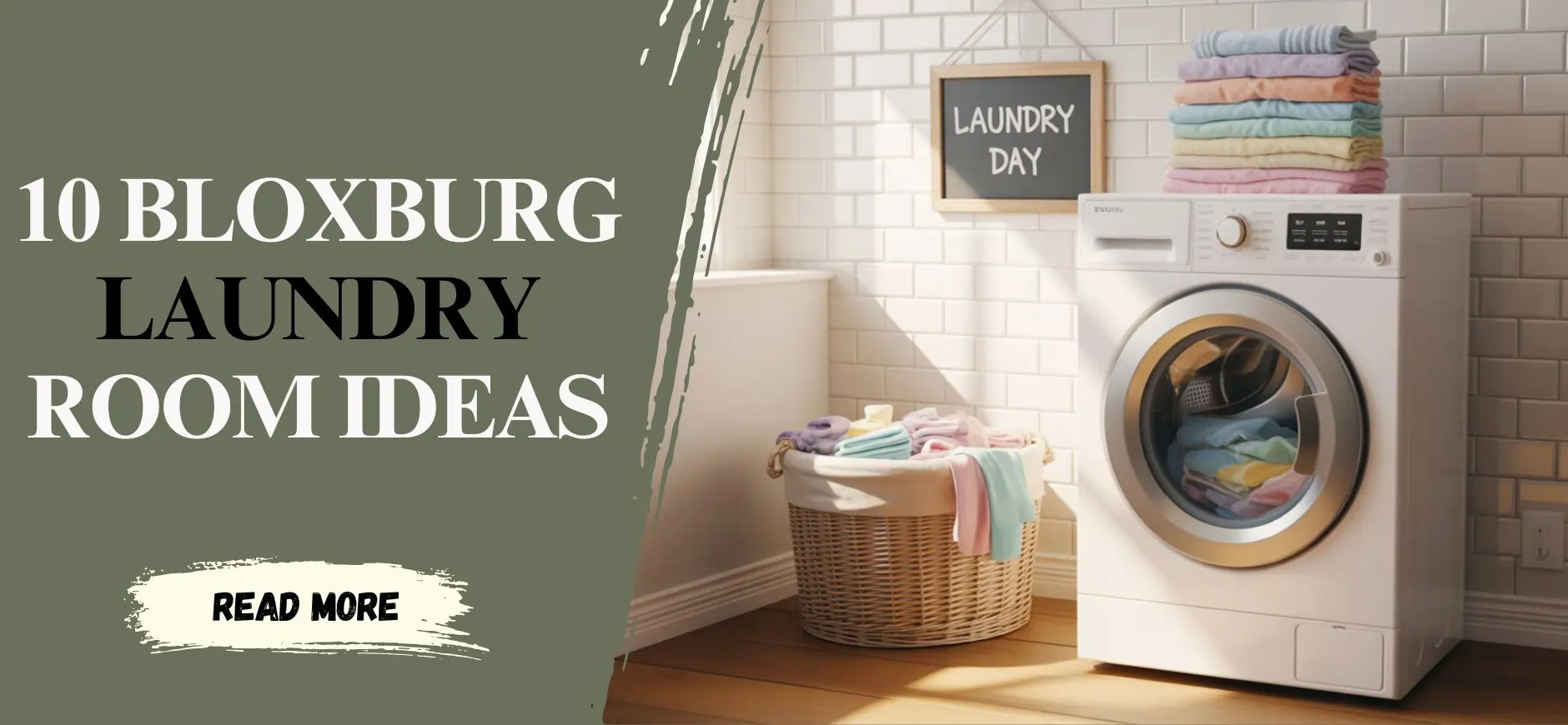Bloxburg Laundry Room