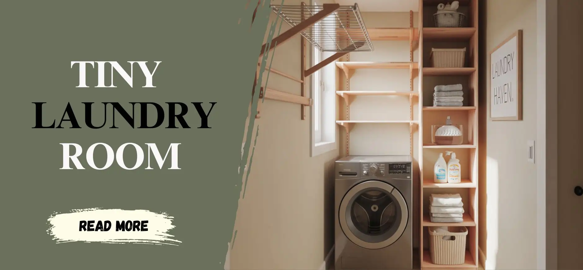 Tiny Laundry Room Ideas