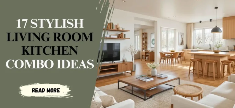 17 Trendy Living Room and Kitchen Combos You’ll Want to Copy