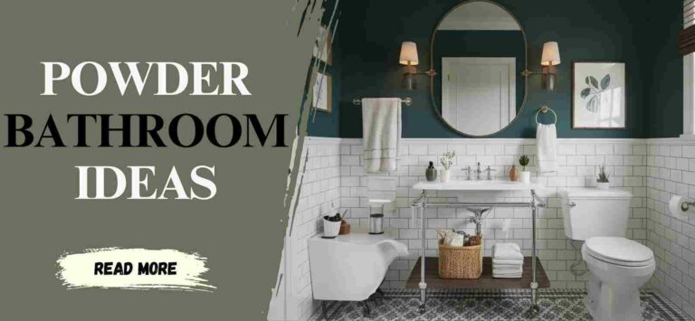 12 Modern Powder Bathroom Decor Ideas You'll Want to Copy