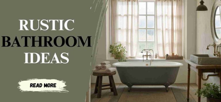 12 Rustic Bathroom Ideas That Feel Warm, Natural, and Inviting