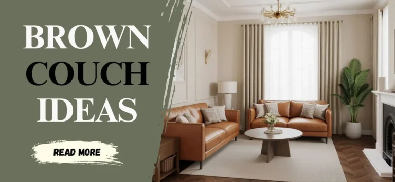 18 Cozy Brown Couch Living Room Designs to Copy Right Now