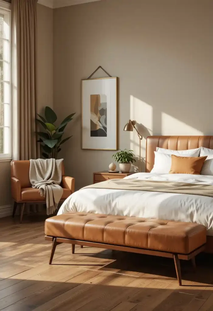 Add Brown Leather