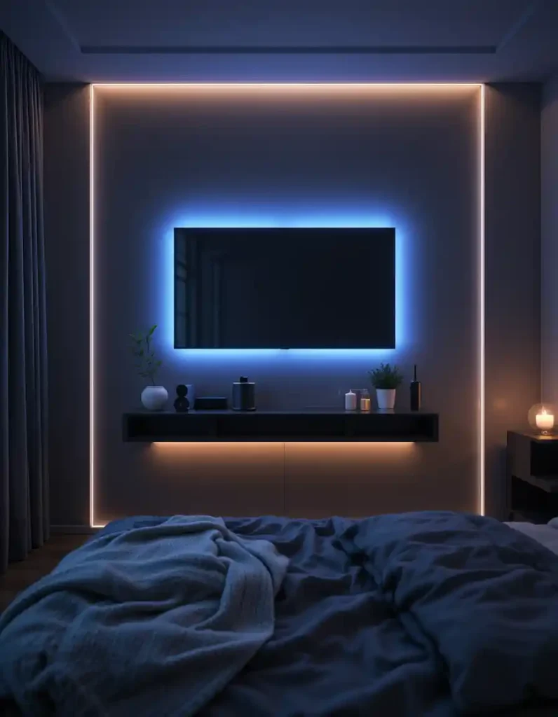 Add LED Strip Lighting for Vibes