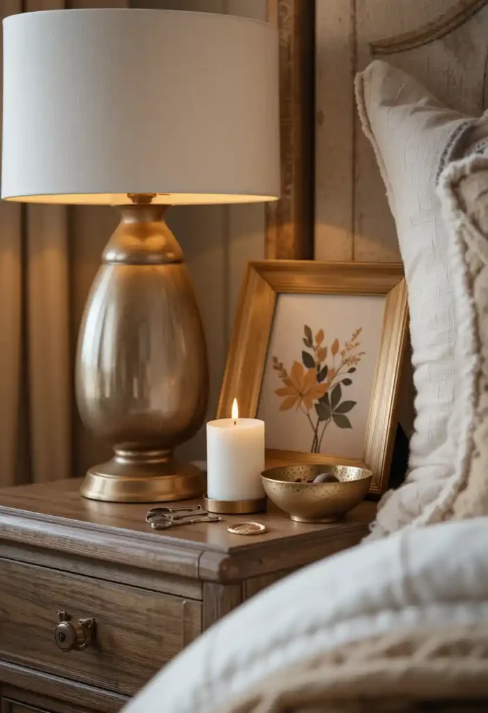 Add Warm Metals and Accents