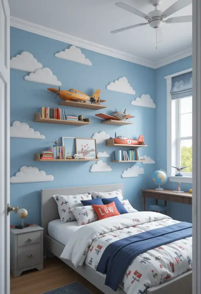 Airplane Shelving