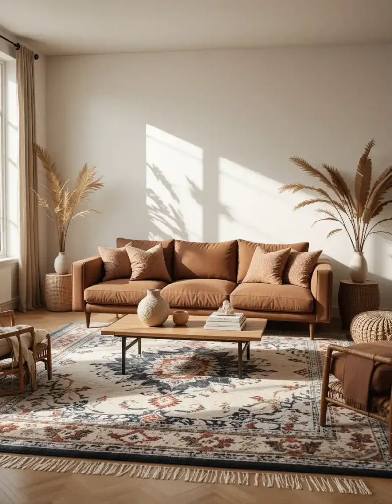Anchor the Space with a Rug That Complements