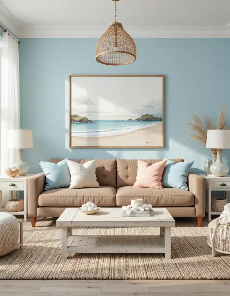 Beachy Vibes with Coastal Accents
