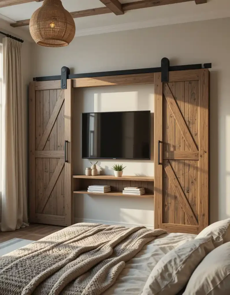 Camouflage It with a TV Gallery Cabinet