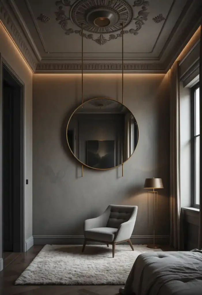 Ceiling-Mounted Mirrors