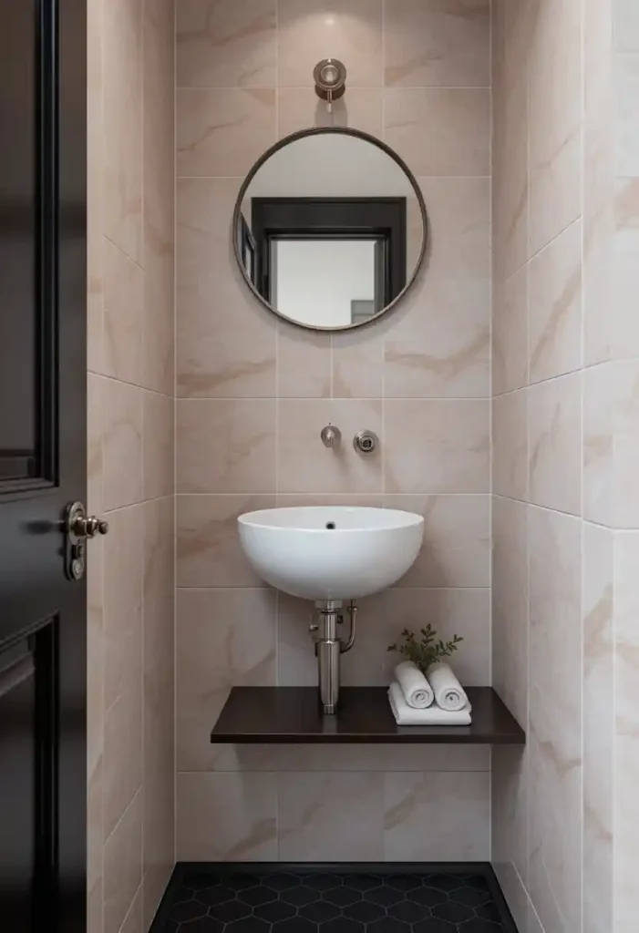 Compact Round Sink