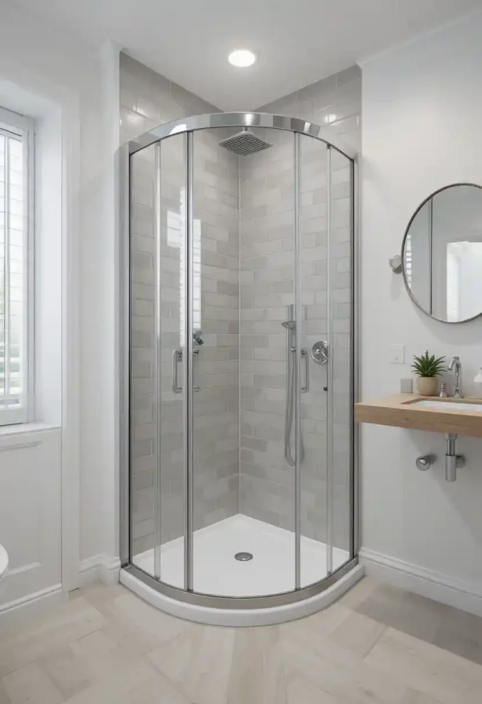 Corner Showers: Your Small Bathroom's Best Friend
