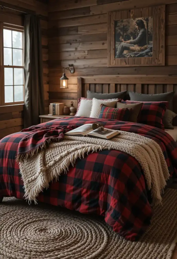 Cozy Plaid and Flannel Bedding