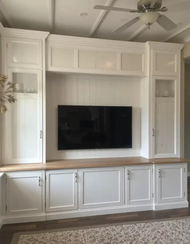  Create a Built-In Look with Cabinetry or Wood Trim
