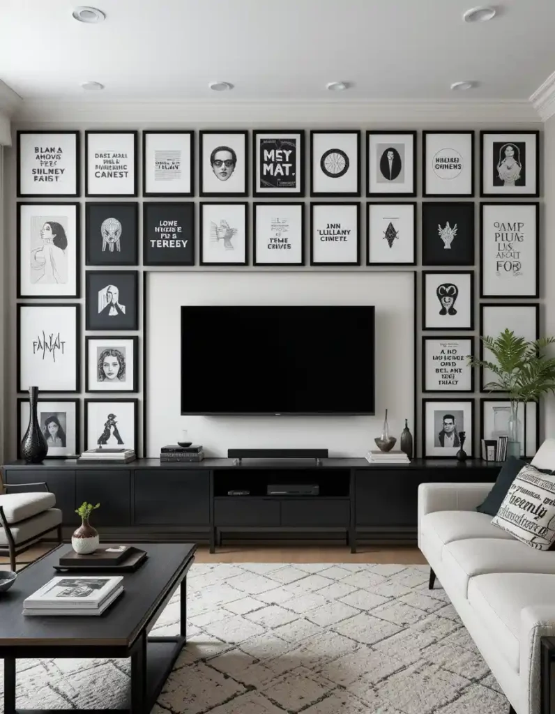 Create a Grid Gallery Wall Around It