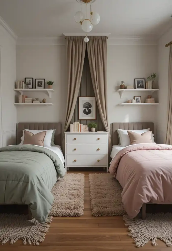 Creating Personal Spaces Within Shared Rooms