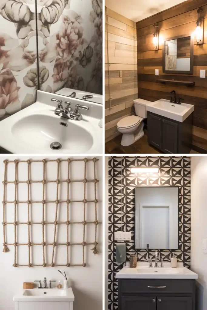 Creative Wall Treatments on a Dime
