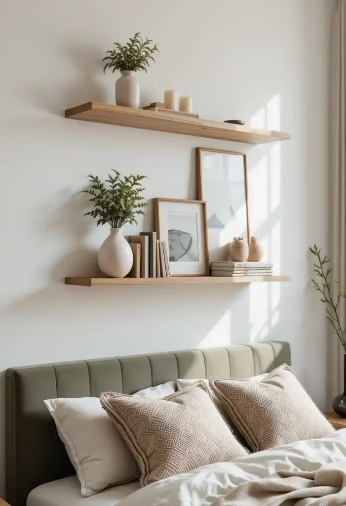 Floating Shelves with Personality
