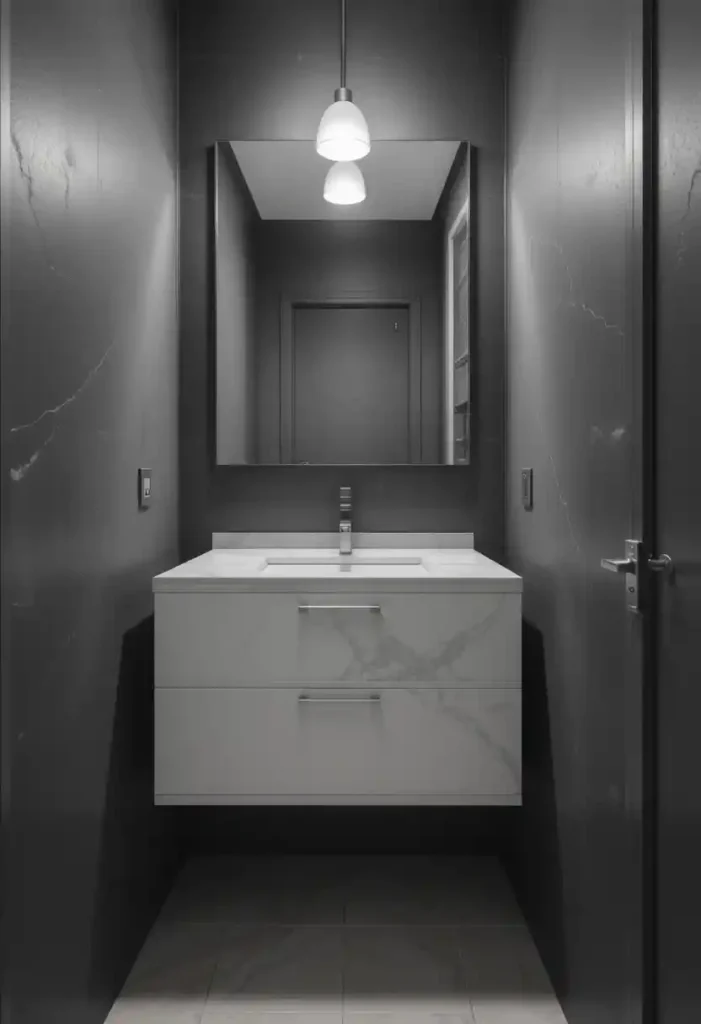 Floating Vanities for Visual Space