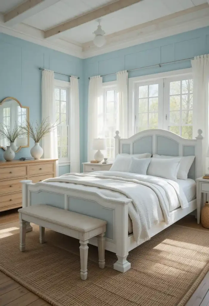 Furniture Colors That Complement Blue Walls