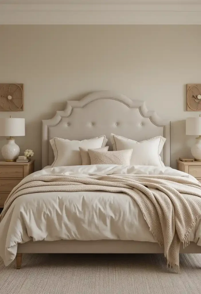 Go All-In on a Beige Headboard