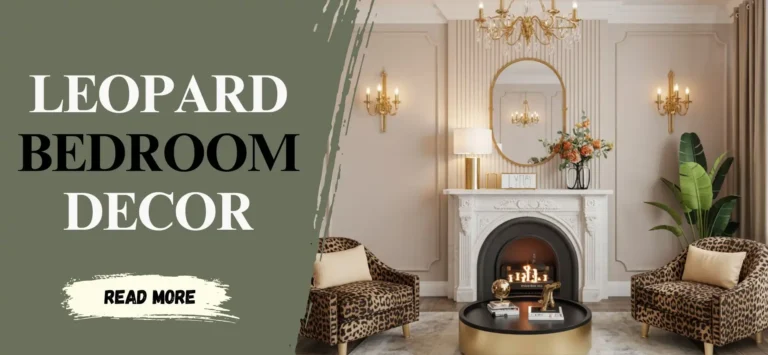 How to Add Glam to Your Space with Subtle Leopard Accents
