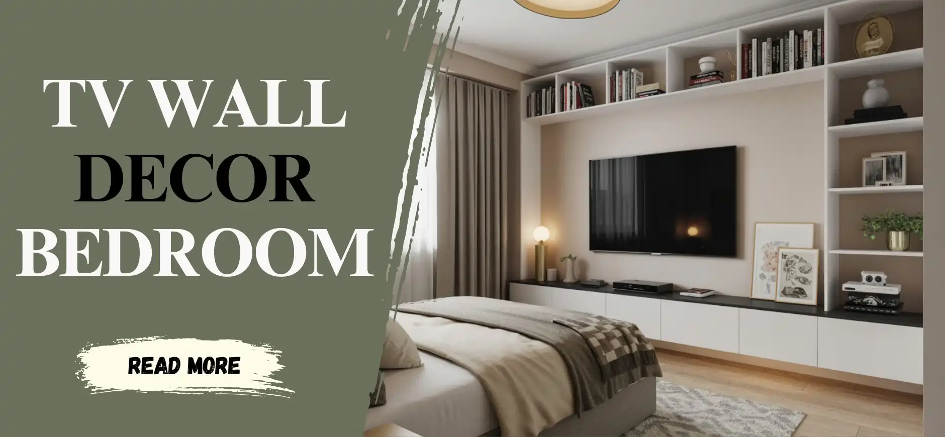 How to Balance Function and Style with Bedroom TV Wall Decor