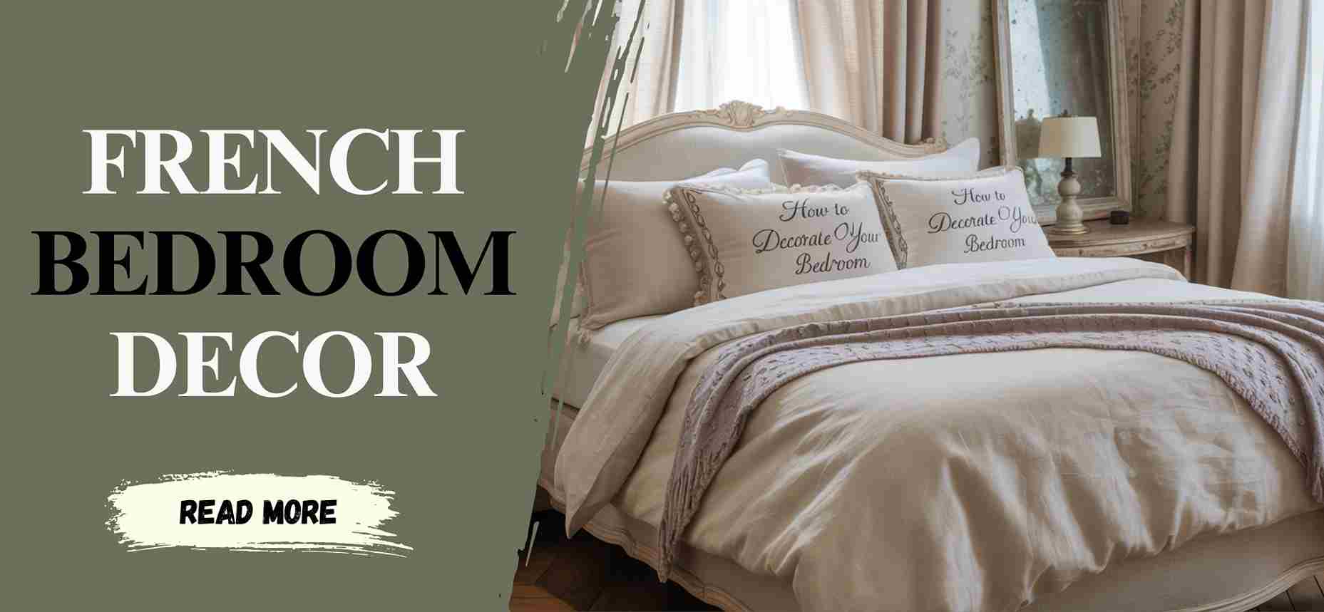 How to Decorate Your Bedroom in Effortless French Style