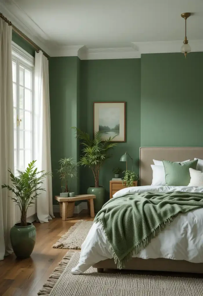 Incorporate Natural Textures to Enhance the Green Theme