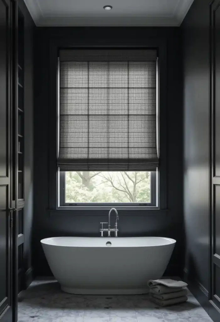  Install Dark Window Treatments