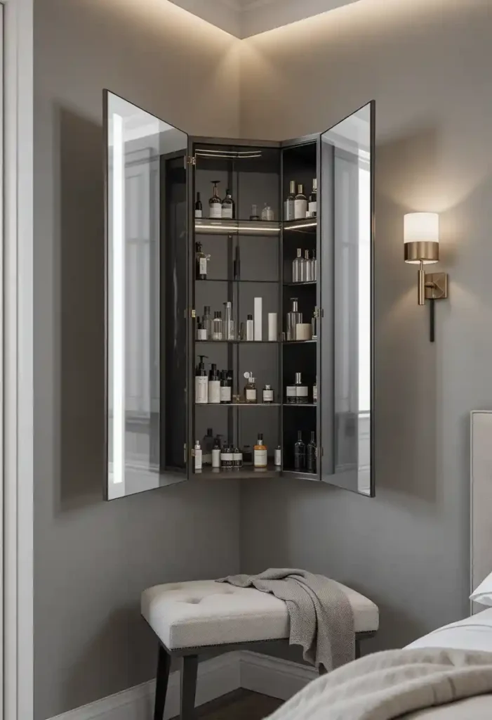 Integrated Mirror Storage Solutions