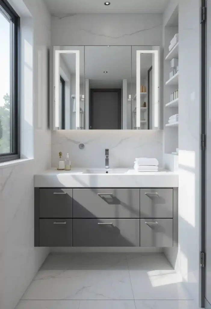 Integrated Sink and Vanity Combos