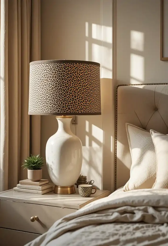 Keep It Classy with Leopard Lampshades or Decor Accents