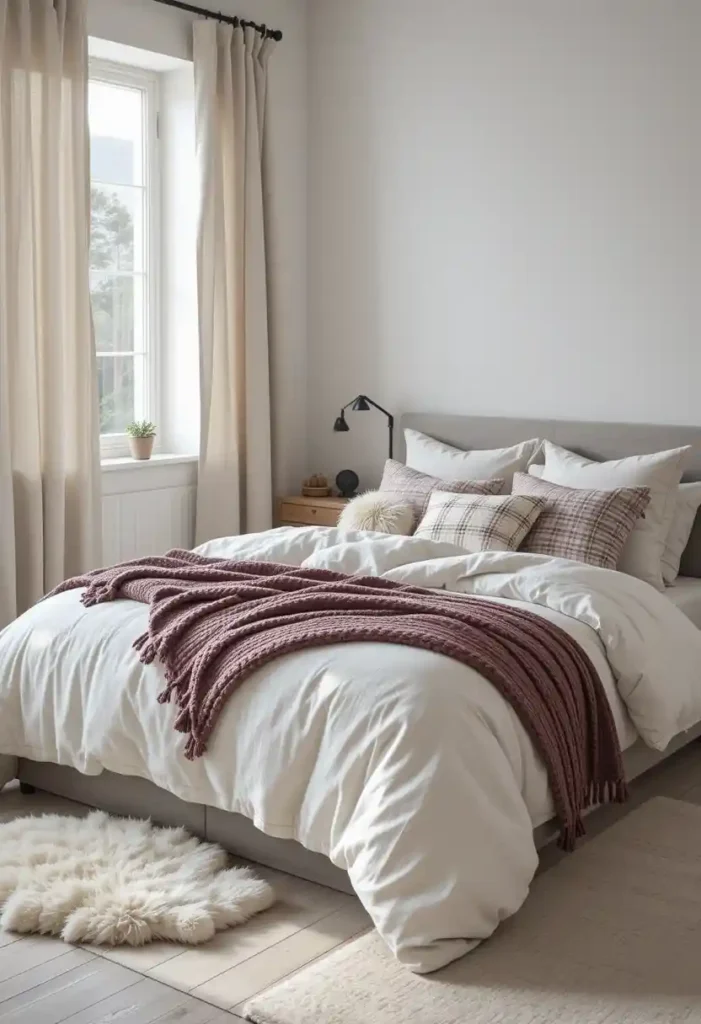 Layer Your Textiles Like a Pro (AKA The Cozy Factor)