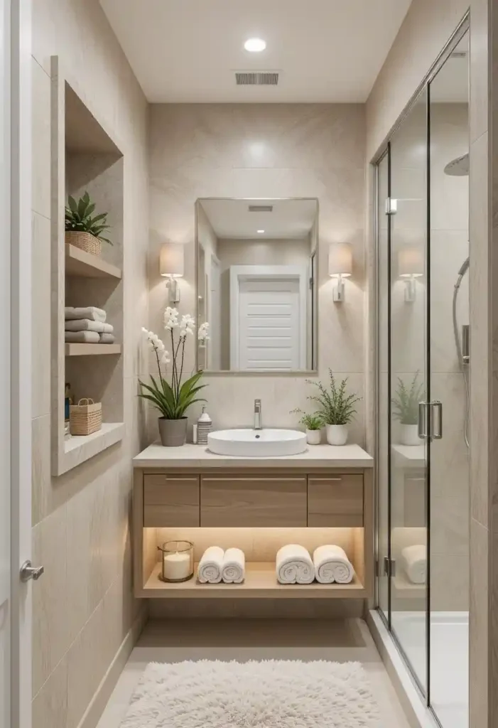 Making Small Bathrooms Work