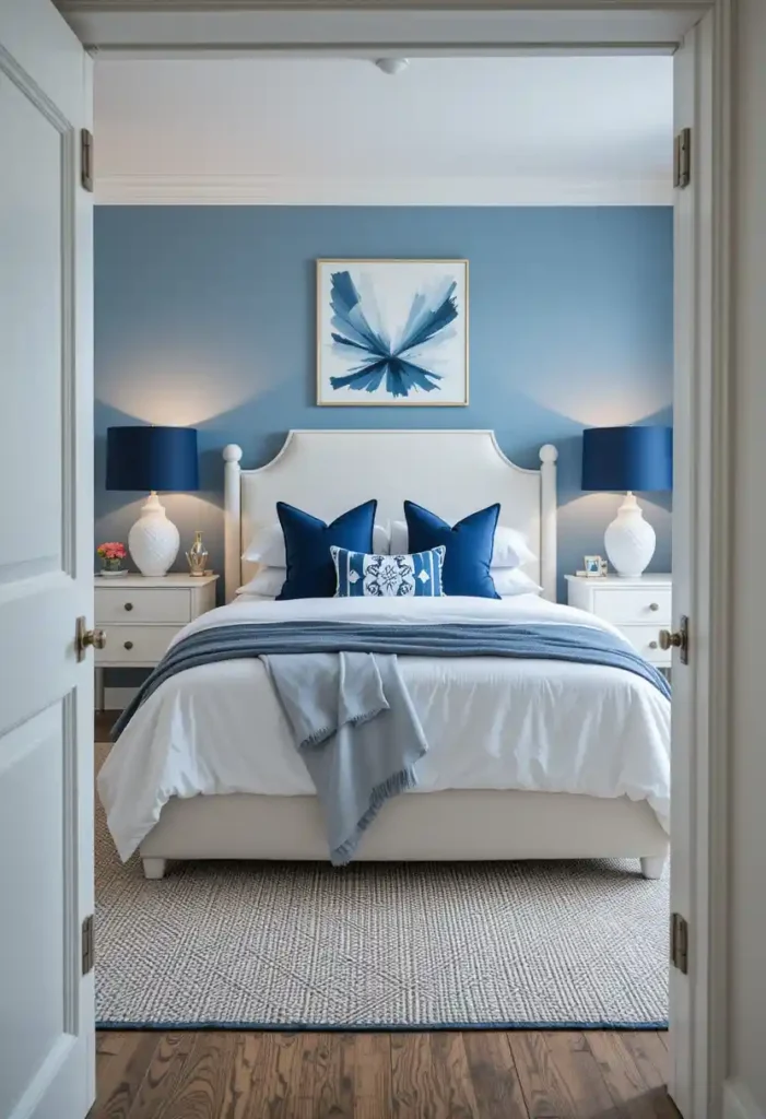 Mastering Blue and White Combinations