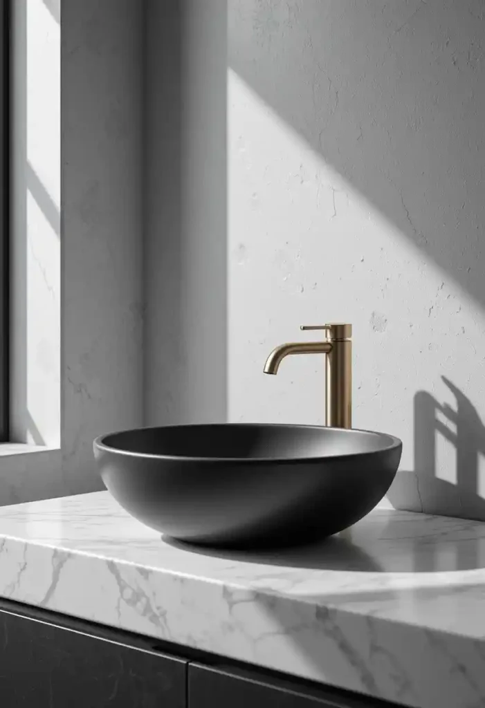 Matte Black Vessel Sinks