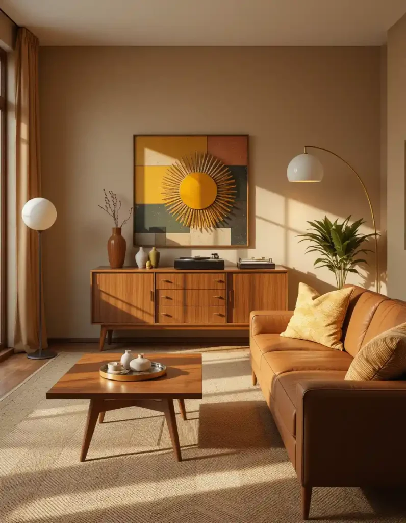  Mid-Century Modern with Retro Flair