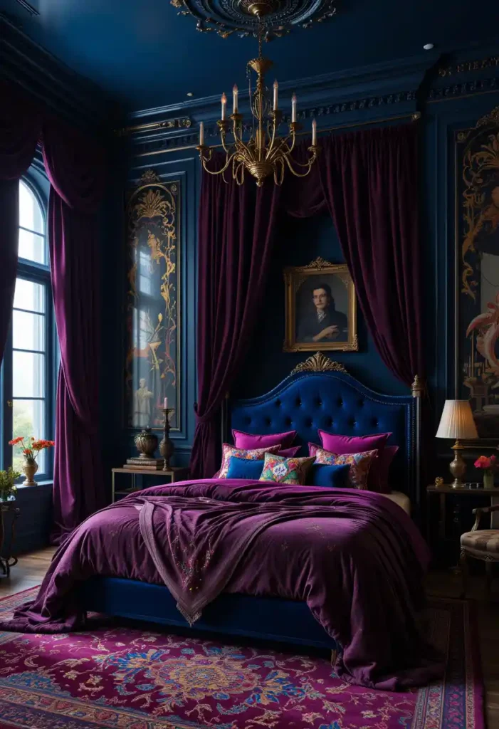 Midnight Blue Maximalism